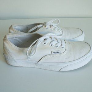 Vans White Authentic Sneakers